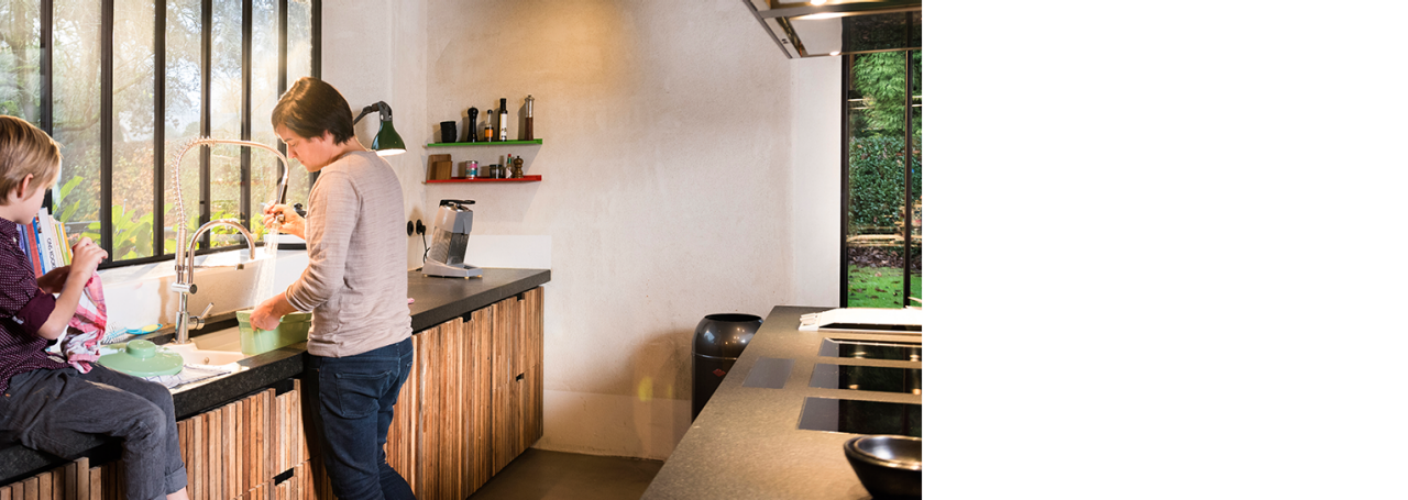 Pompe à chaleur air-eau - production d'eau chaude